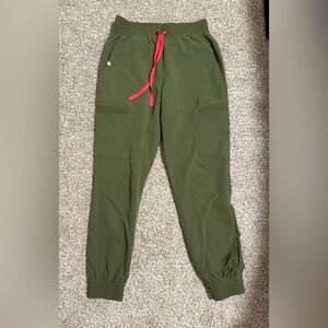 FIGS XS Petite Atlanta High Waisted jogger bottoms.